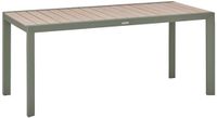 Hespéride Tuintafel voor 6 personen van aluminium met houtlook ÉVASION