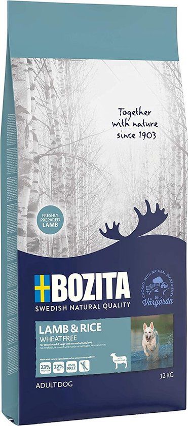 Bozita Original Adult Sensitive - 3 kg - Lam & Rijst