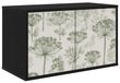 Meuble TV mural GOTHA 69 x 33 x 40 cm Chêne noir