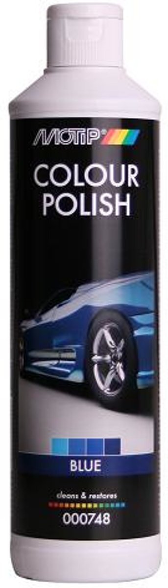 Motip Auto poets colour polish blue 500ml