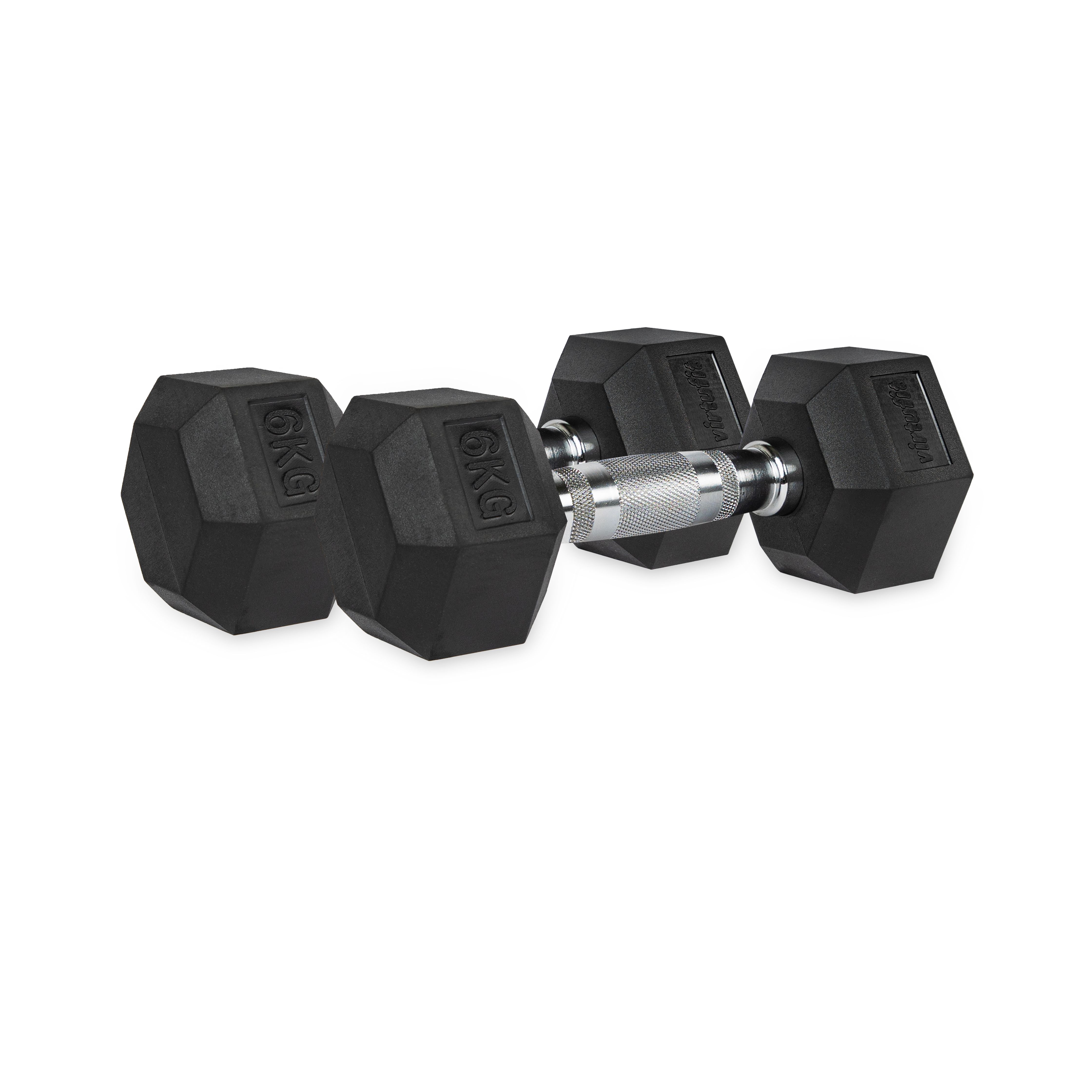VirtuFit Hexa Dumbbell Pro Set - 2 x 6 kg