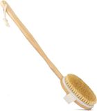 Merkloos / Sans marque SARL Korva Lichaamsborstel Met Lange Steel - 40 Cm - Bruin