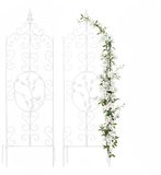 Relaxdays Klimrek - 2 stuks - 35x116 cm - wit