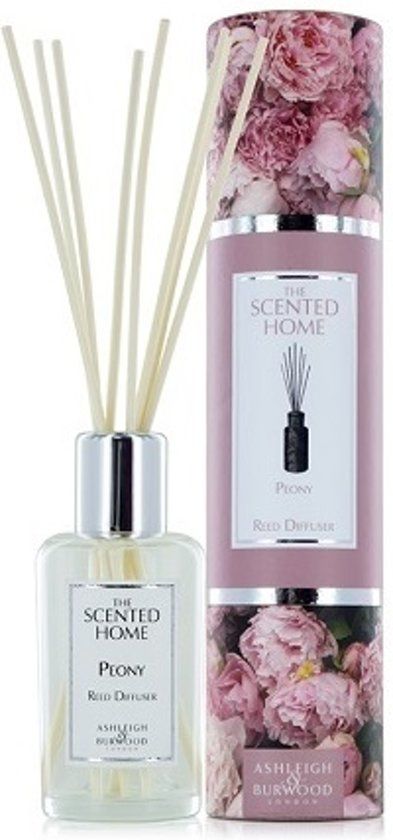 Ashleigh & Burwood Geurstokjes Peony 150 ml - Roze