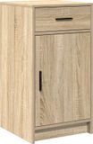 vidaXL Dressoir Sonoma Eik 40 x 40,5 x 75 cm Bewerkt Hout