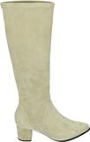 Peter Kaiser 75526-45 Lange laarzen Dames laarzen Wit/beige Maat 39