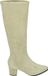 Peter Kaiser 75526-45 Lange laarzen Dames laarzen Wit/beige Maat 39
