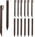 Omgoods - Set van 30 PVC Tuinpegs met Geslepen Punt