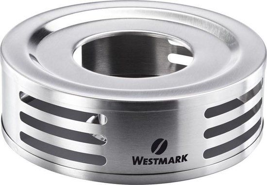 Westmark theewarmer uit rvs ø 15cm - zilver