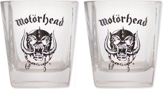 KKL Motorhead - Whiskey 2-Pack Shot glas - Multicolours