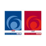 Herlitz 311530 ringbandblok A5, 100 vellen, 6 gaten, geruit