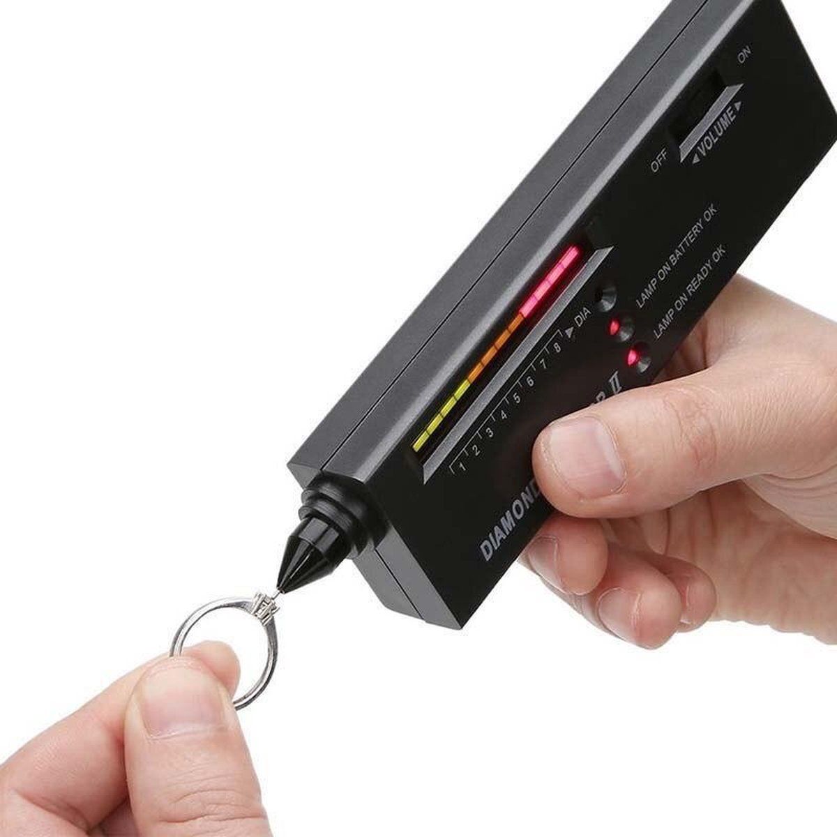 WiseGoods Professionele Diamant Tester met LED - Edelsteen - Diamond Selector Pen - 8720167817755