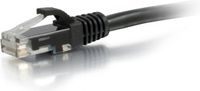 CablesToGo C2G 50ft Cat6a netwerkkabel Zwart 15,24 m U/UTP (UTP) Rond