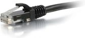 CablesToGo C2G 50ft Cat6a netwerkkabel Zwart 15,24 m U/UTP (UTP) Rond