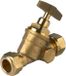 VSH robinet d'arrêt k2592 raccordement 22mm laiton m avec purge