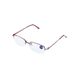 Lunettes de lecture demi cerclées rouge 250d