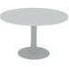 Quadrifoglio table de réunion avec plateau rond diamètre 120 cm