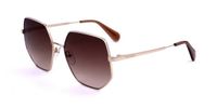 Max&co. MO0026 Gold 57/17/140 Vrouwen Zonnebrillen