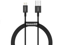 Baseus CALYS-A01 Lightning-kabel 1 m Zwart