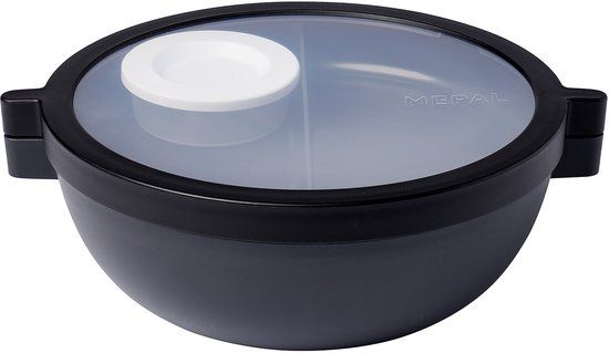 Mepal Vita Basic bento lunchbowl - 1.5 l - Nordic black