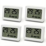 Carehabi 4 stuks hygrometer binnenthermometer