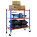 Simon Rack Metalen stelling met wielen 975x1100x400 mm - Maderclick
