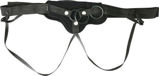 Sportsheets Divine Diva Plus Size Strap-On - Zwart