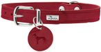 Hunter Hondenhalsband Aalborg Rood Leer S 32-38 cm