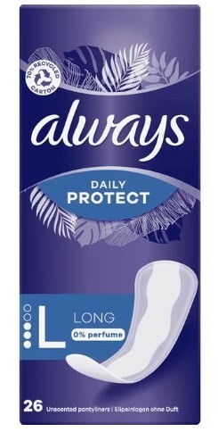 Always Inlegkruisjes daily protect long 26 Stuks