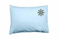 Bona Basics Decoratieve kussenhoes Lichtblauw 50x35 cm