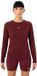 Nnormal Merino T-shirt Met Lange Mouwen Rood M Vrouw