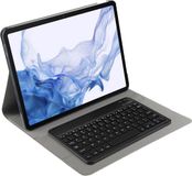 Cazy Étui pour tablette avec clavier AZERTY pour Samsung Galaxy Tab S10 Plus / S9 FE Plus / S9 Plus - Noir