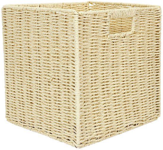 Home Deco Factory Opbergmand Naturel 30 x 30 x 30 cm
