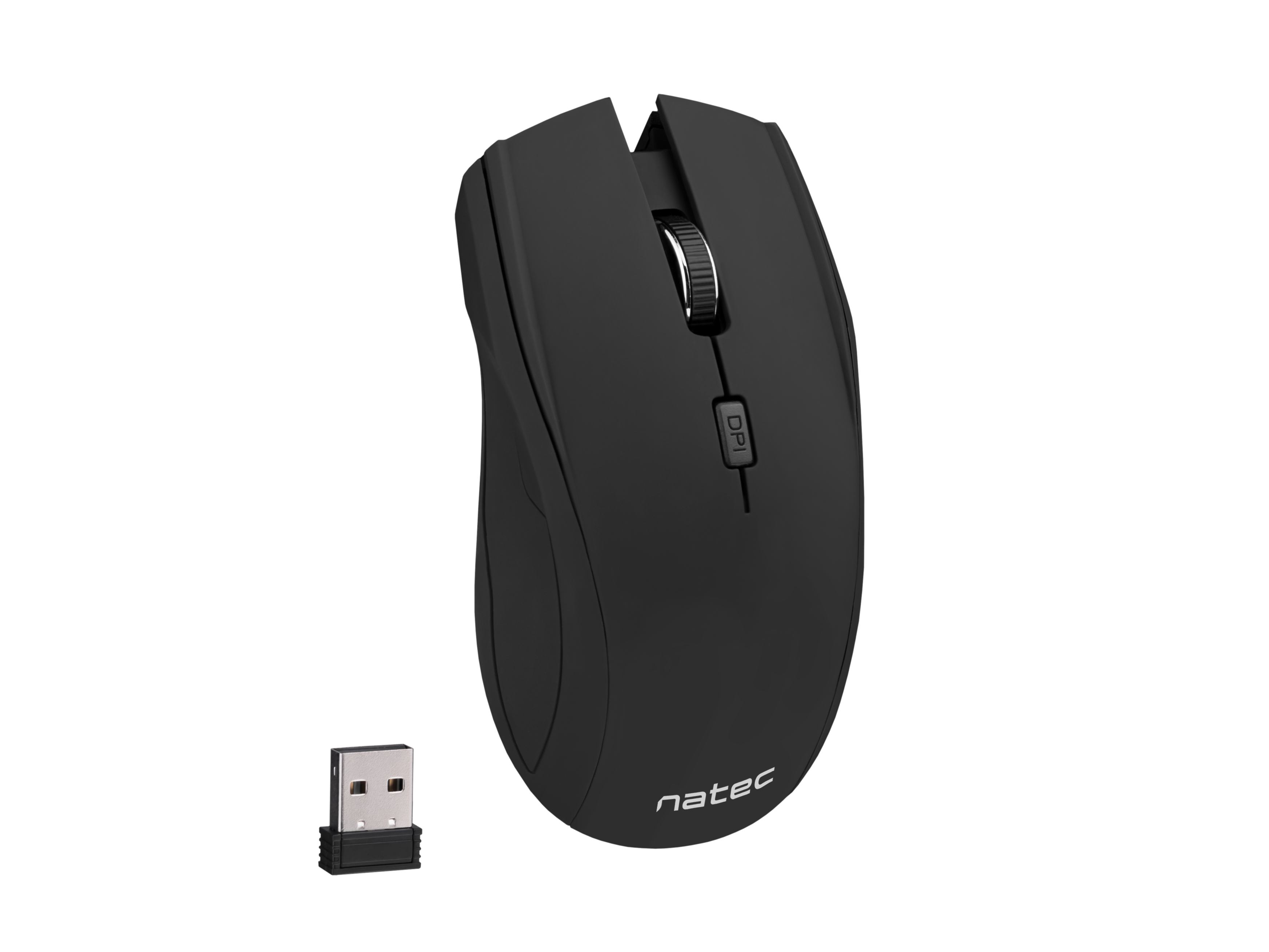 Natec Blackbird - Muis - Zwart