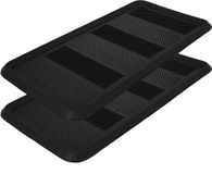 KOTARBAU® 2 Stuks Schoenenlekbak, Rubber, 80x40 cm, Zwart