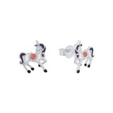 Prinzessin Lillifee Creolen 925 Sterling Silber Mädchen Kinder Ohrschmuck, mit Zirkonia synth., Silber, Kommt in Schmuck Geschenk Box