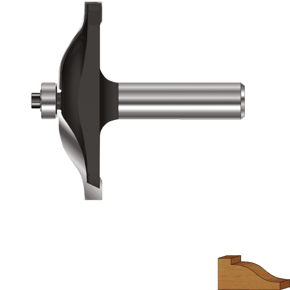 Rotec HM Platbandfrees R=15 S10