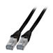 EFB Elektronik K5538SW.1 Netzwerkkabel Schwarz 1 m Cat6a S/FTP (S-STP)