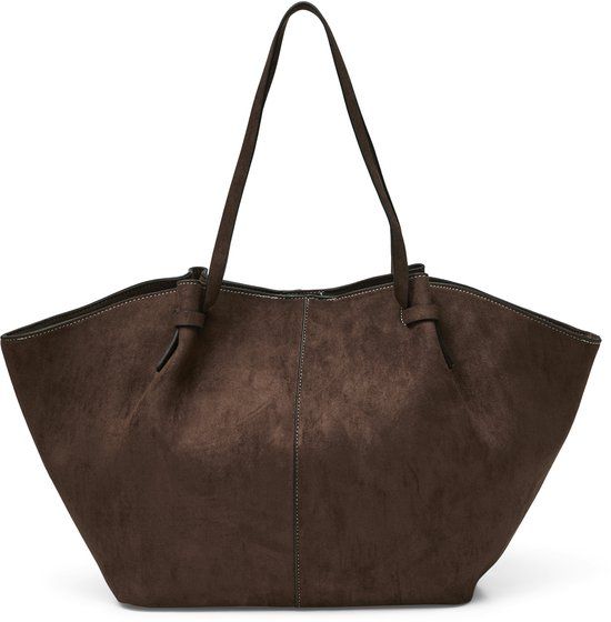 VERO MODA VMRODITTA Shopper Dames Handschoenen Coffee Bean Polyester