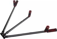 Trizand Beenstrekmachine – Verstelbare Split Trainer – 6 Niveau’s – Spagaat Trainer – Yoga & Martial Arts Stretch Apparatuur – Opvouwbaar – RVS + Foam Grepen