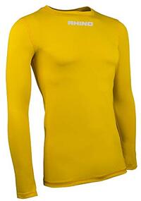 Rhino Unisex-Jeugd Tagless Baselayer - Geel - 13/14yrs