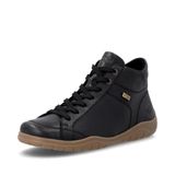Remonte Baskets en cuir Montant Noir