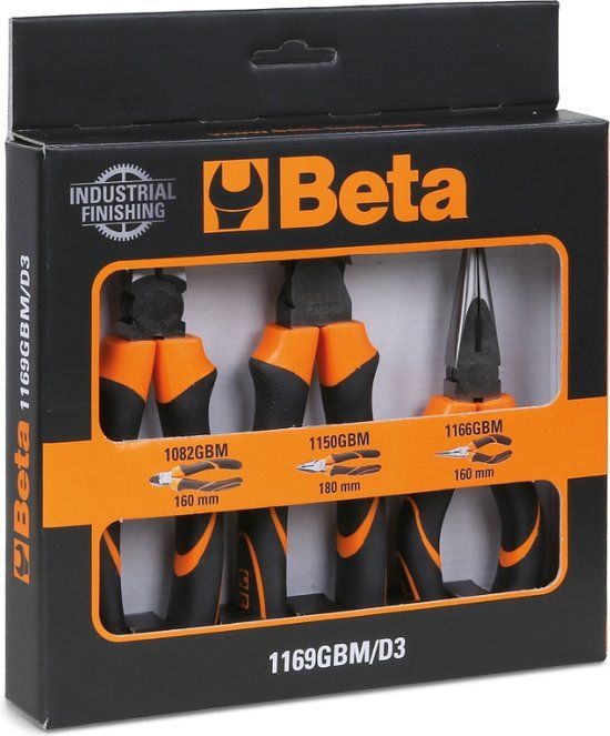 Beta Tools 3-delige Tangenset 1169GBM/D3