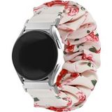 Strap-it Samsung Bracelet chouchou Samsung Galaxy Watch 6 Classic 43mm (flouers)
