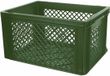 Bellatio Design opbergbox - 2x - opbergkrat - vert - 40 x 30 x 22 cm - kunststof