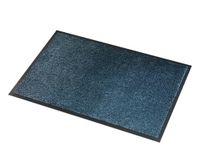 Wicotex Deurmat Droogloopmat Microm Absorberend Zwart - Grijs - 60x80cm