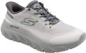 Skechers - Heren Lage Sneakers - Groen - Maat 45 - Textiel