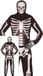FIESTAS GUIRCA Walking Talking Bones - Man Jumpsuit M/L Zwart/Wit Polyester