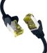 EFB-Elektronik CAT6a BLACK 15m patchkabel S/FTP PIMF