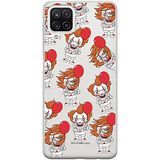 ERT GROUP mobiel telefoonhoesje voor Samsung A12 / M12 / F12 origineel en officieel erkend Horror patroon It 007 optimaal aangepast aan de vorm van de mobiele telefoon, gedeeltelijk bedrukt